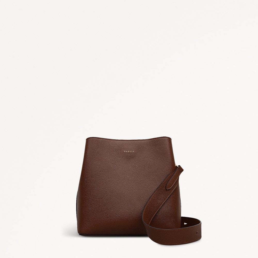 Latest Radley London Women's Dukes Place - Texure - Medium Compartment Cross Body - Chocolate