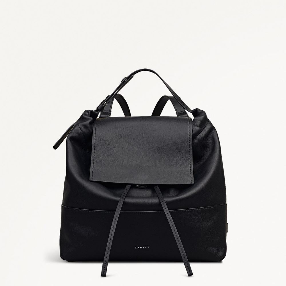Latest Radley London Women's The Portobello - Medium Drawstring Backpack - Black