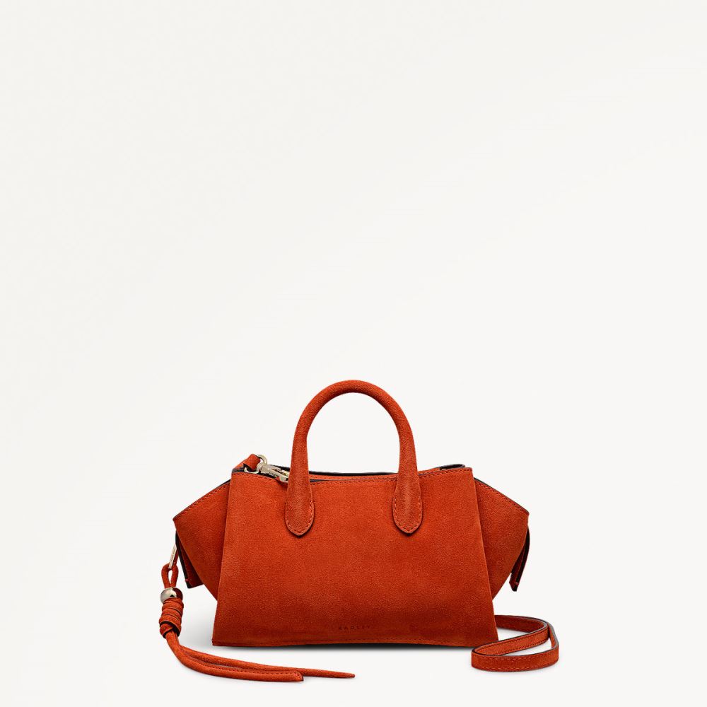 Latest Radley London Women's The Romilly - Small Ziptop Grab - Flame