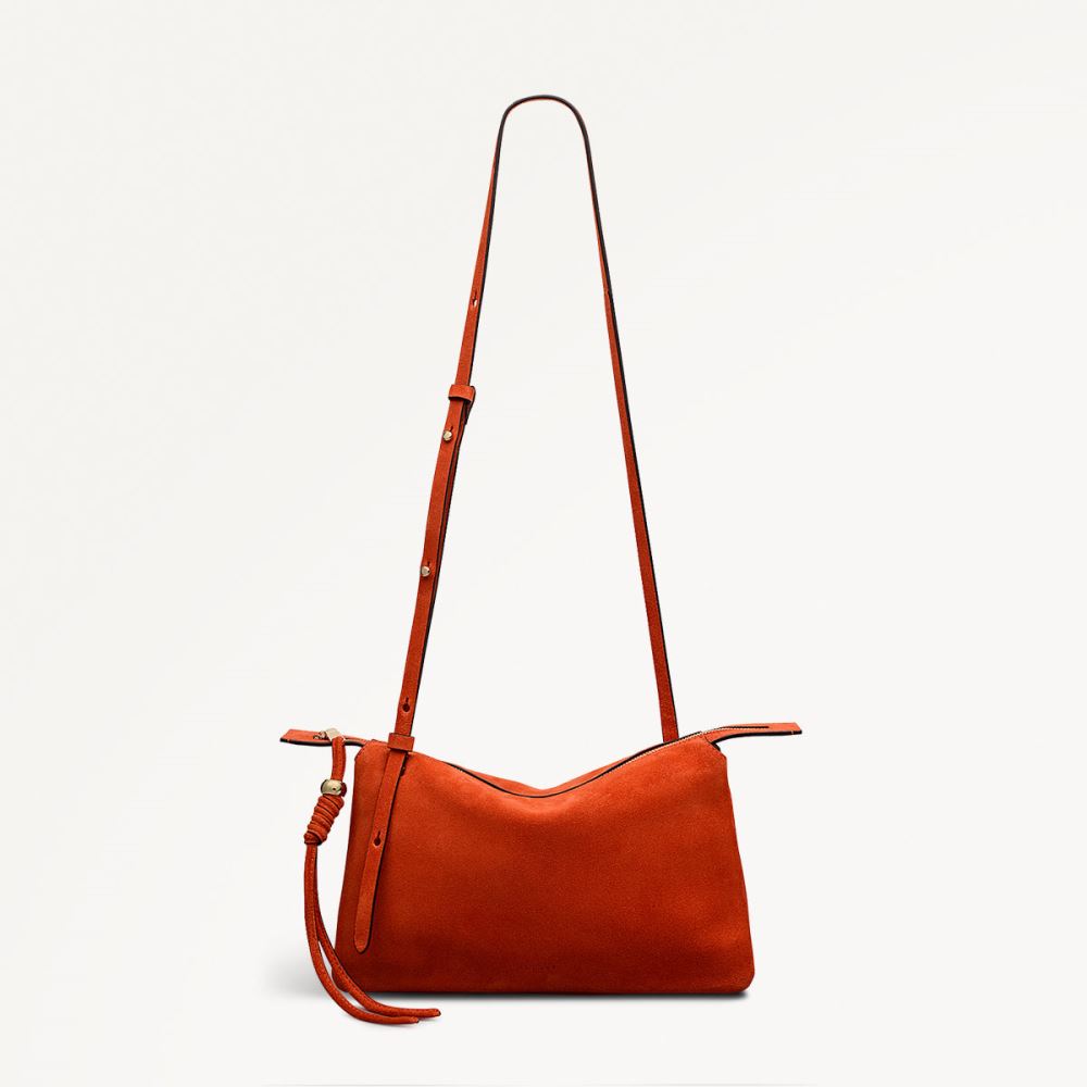 Latest Radley London Women's The Romilly - Medium Ziptop Cross Body - Flame