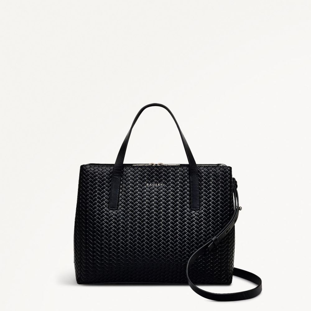 Latest Radley London Women's Dukes Place - Medium Ziptop Grab - Black