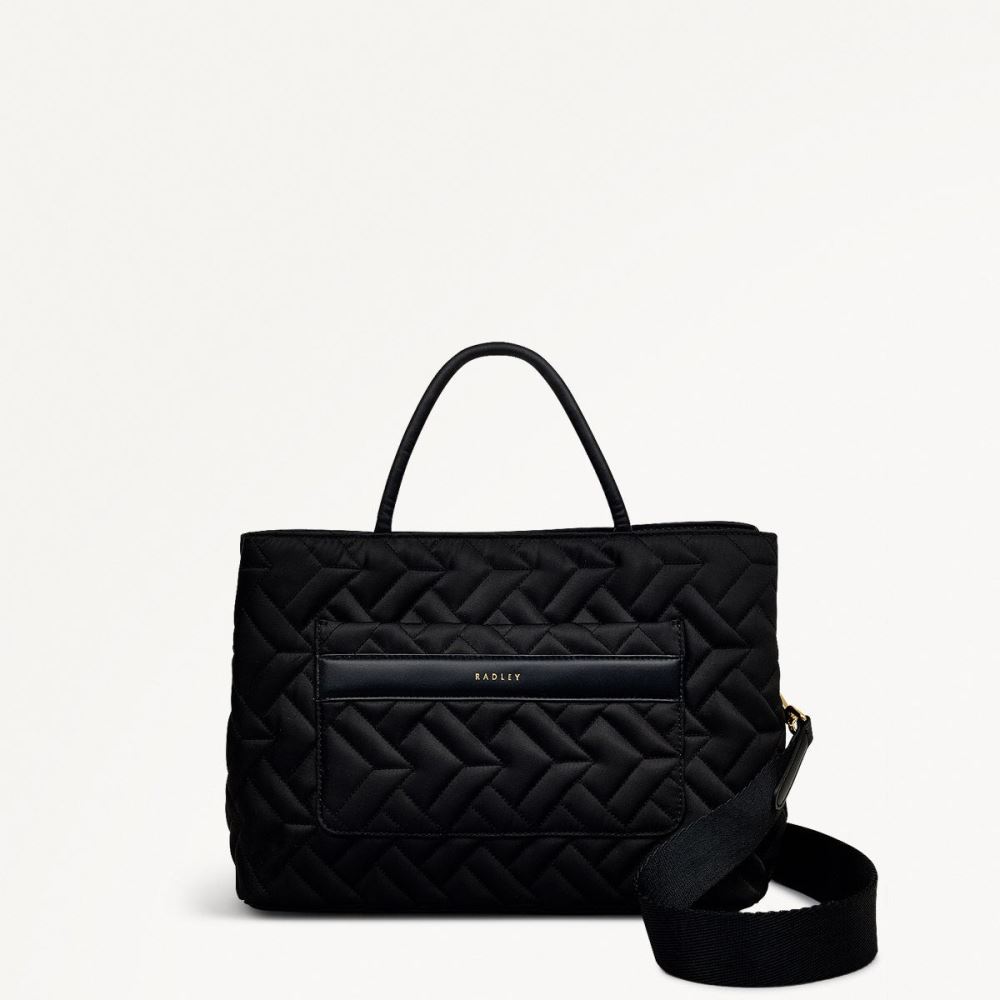 Latest Radley London Women's Holland Park - Medium Ziptop Grab - Black