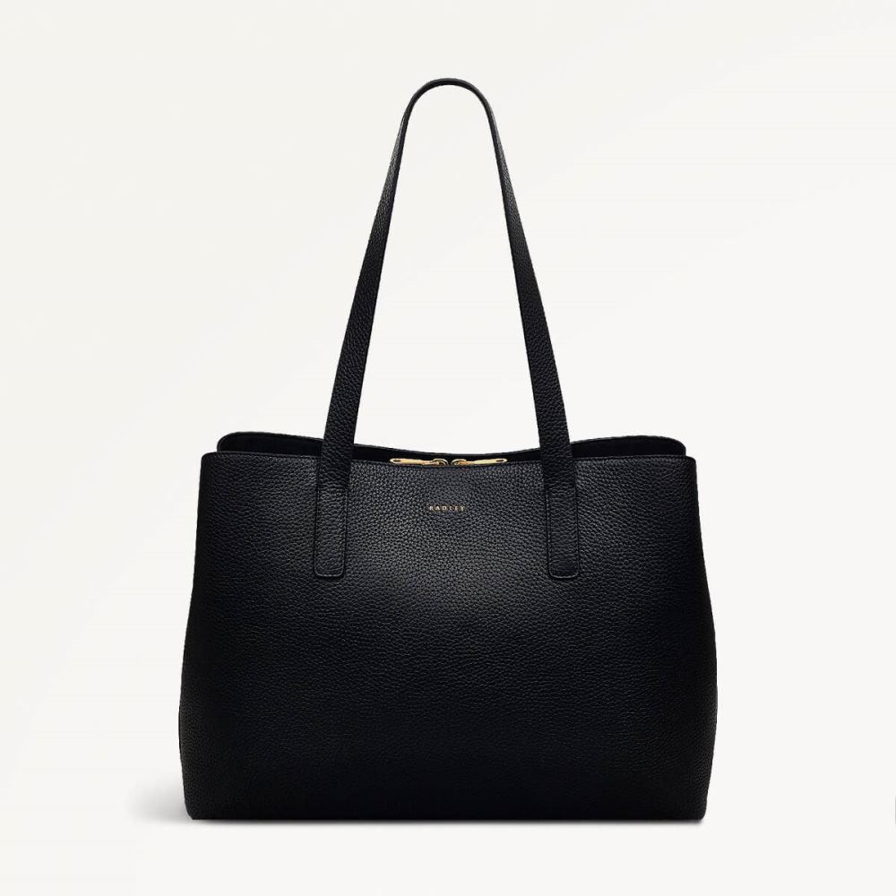 Latest Radley London Women's Dukes Place - Large Ziptop Workbag - Black