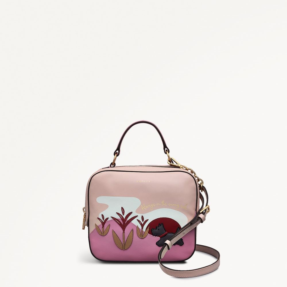 Latest Radley London Women's Spring Street - Small Zip Around Grab - Prairie Pink
