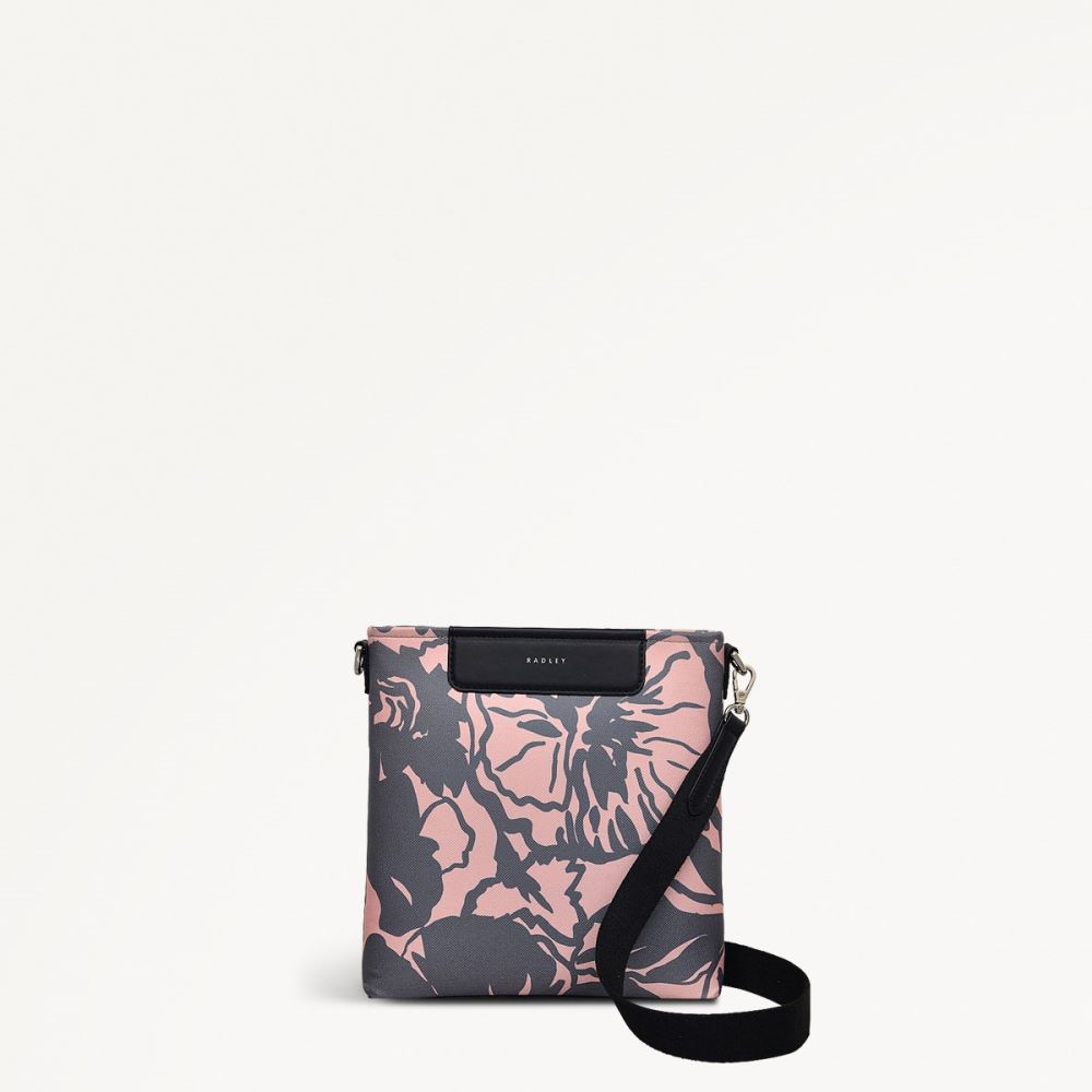 Latest Radley London Women's Southwell Gardens - Floral - Small Ziptop Cross Body - Black