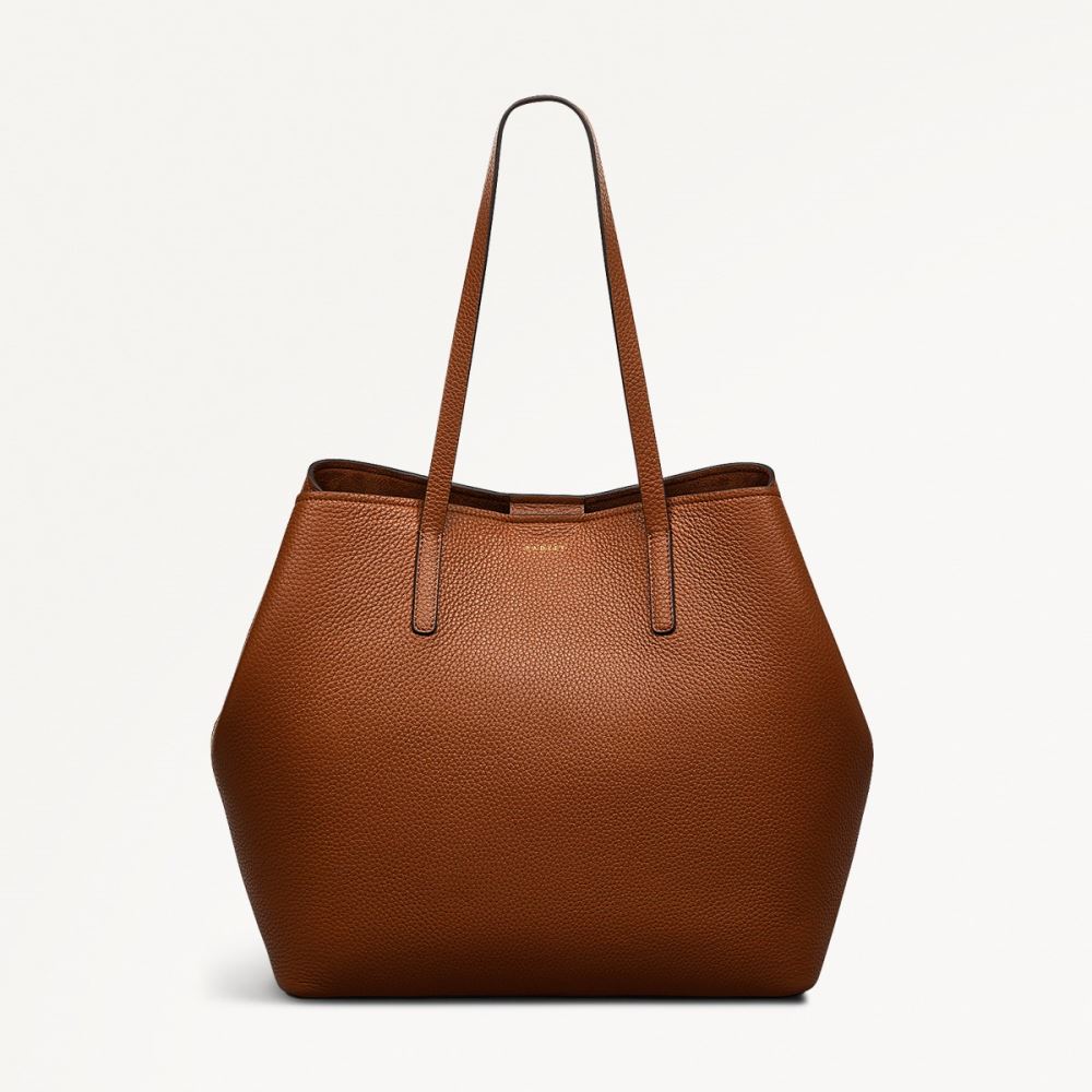 Latest Radley London Women's Dukes Place - Large Open Top Tote - Saddle
