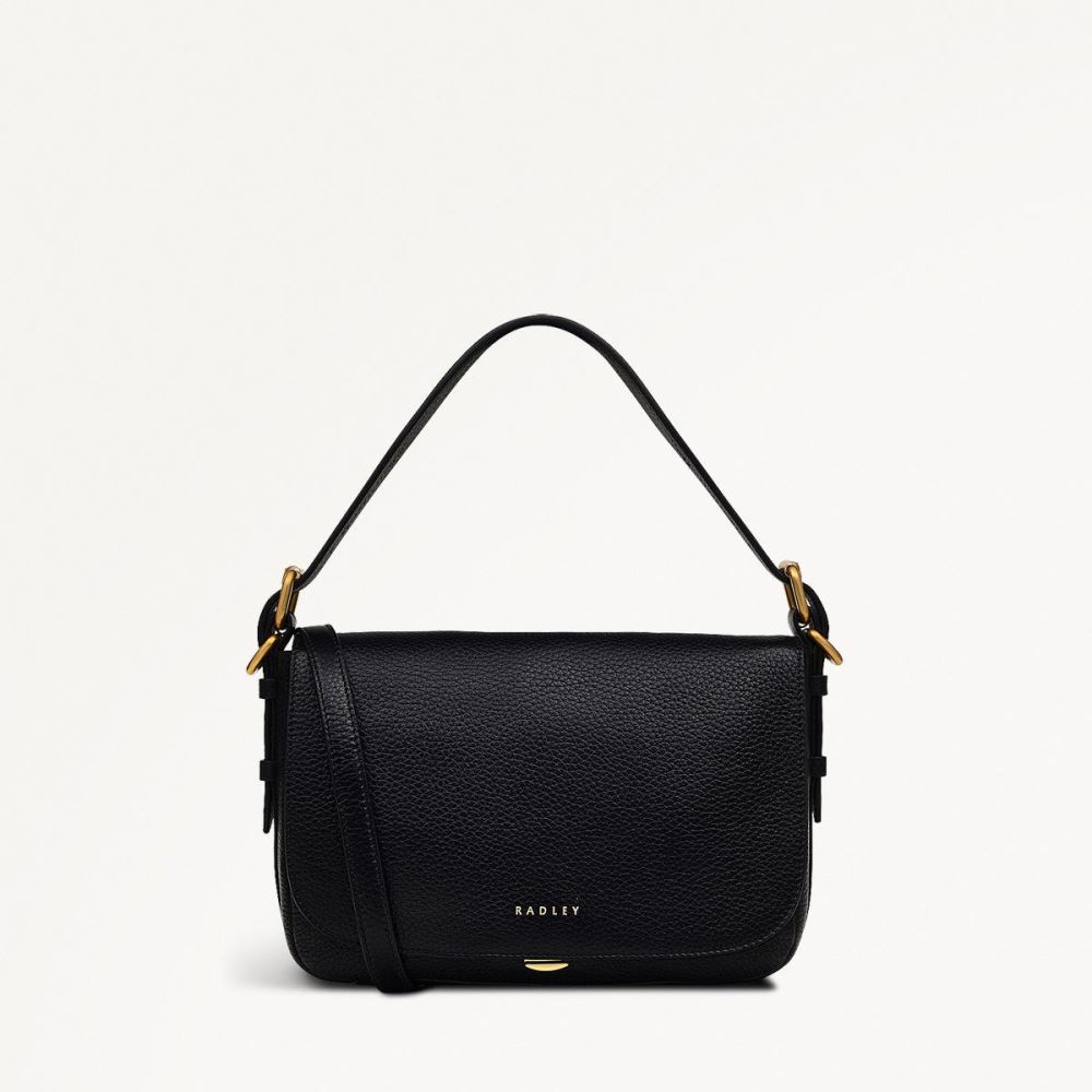 Latest Radley London Women's Grafton Street - Small Flapover Crossbody - Black