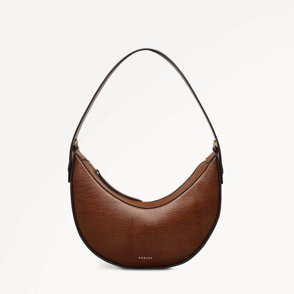 Latest Radley London Women's The Kensal - Small Ziptop Shoulder - Saddle