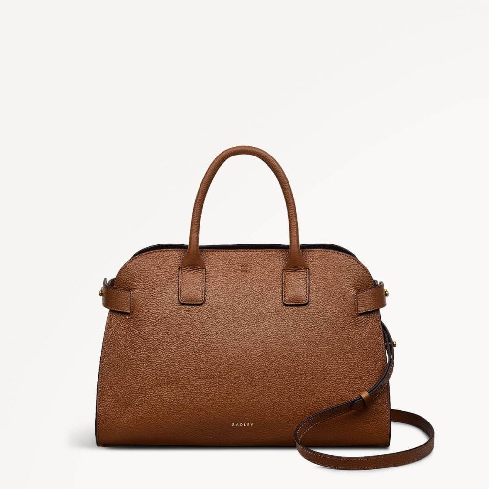 Latest Radley London Women's The Rathbone - Open Top Grab - Saddle