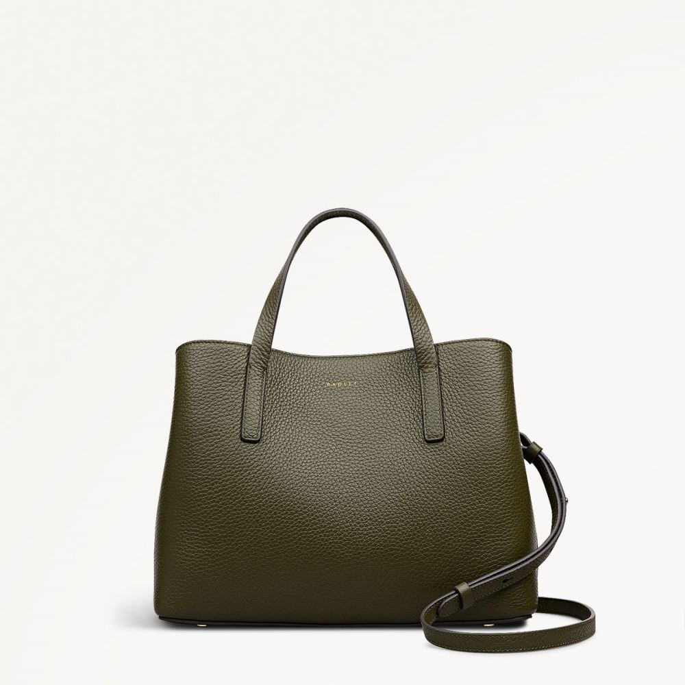 Latest Radley London Women's Dukes Place - Medium Ziptop Grab - Pine Needle