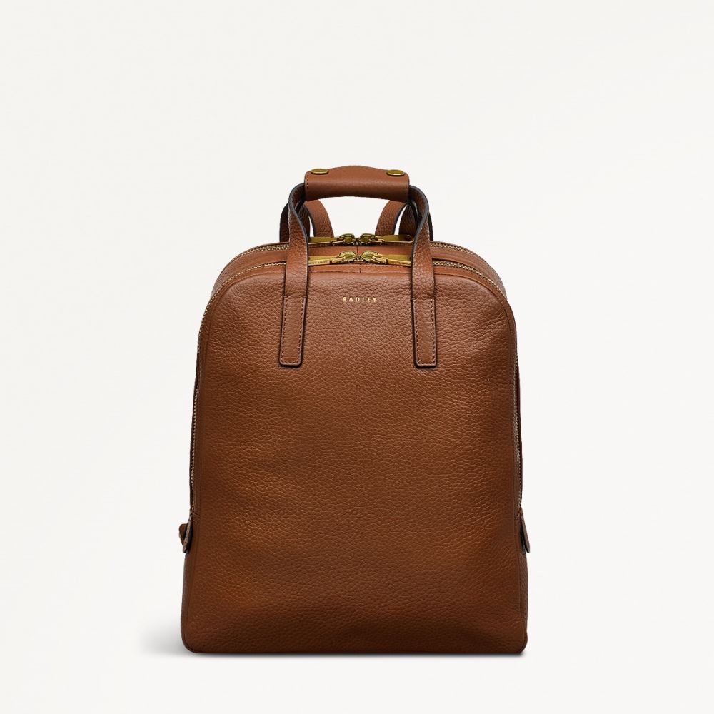 Latest Radley London Women's Dukes Place - Medium Zip Around Backpack - Saddle