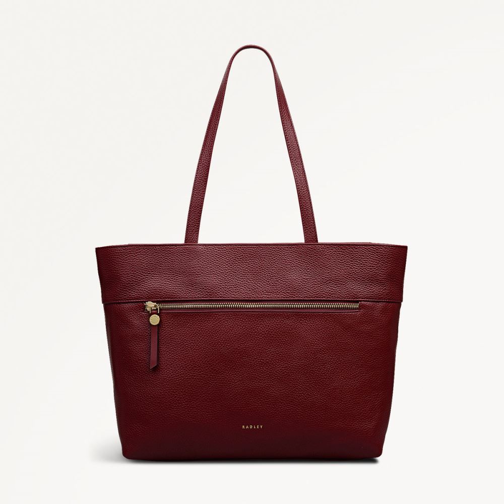 Latest Radley London Women's Fountain Road - Medium Ziptop Tote - Merlot