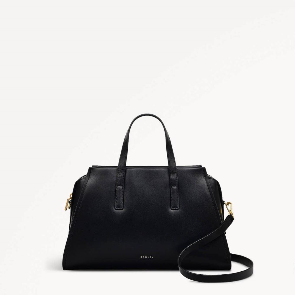 Latest Radley London Women's Drapers Road - Medium Ziptop Grab - Black