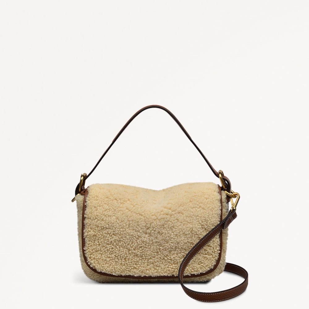 Latest Radley London Women's Grafton Street - Small Flapover Crossbody - Natural