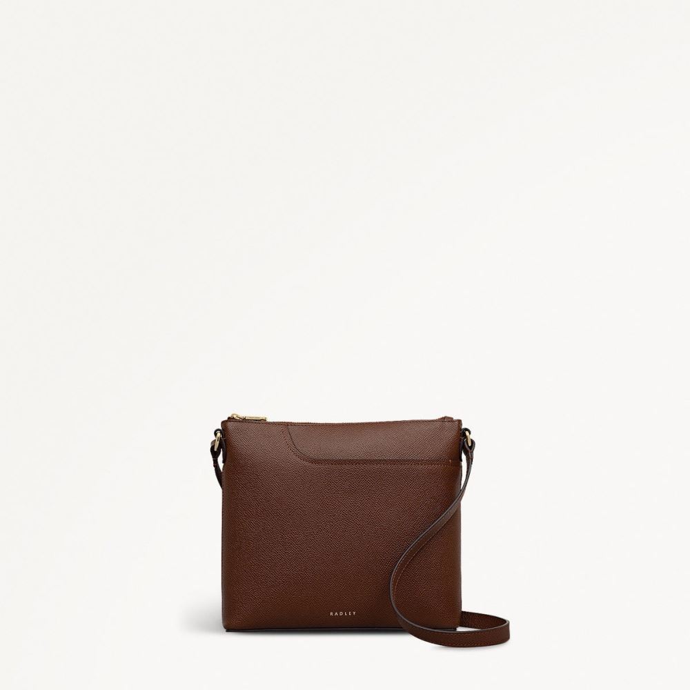 Latest Radley London Women's Pockets - Small Ziptop Ns Cross Body - Chocolate