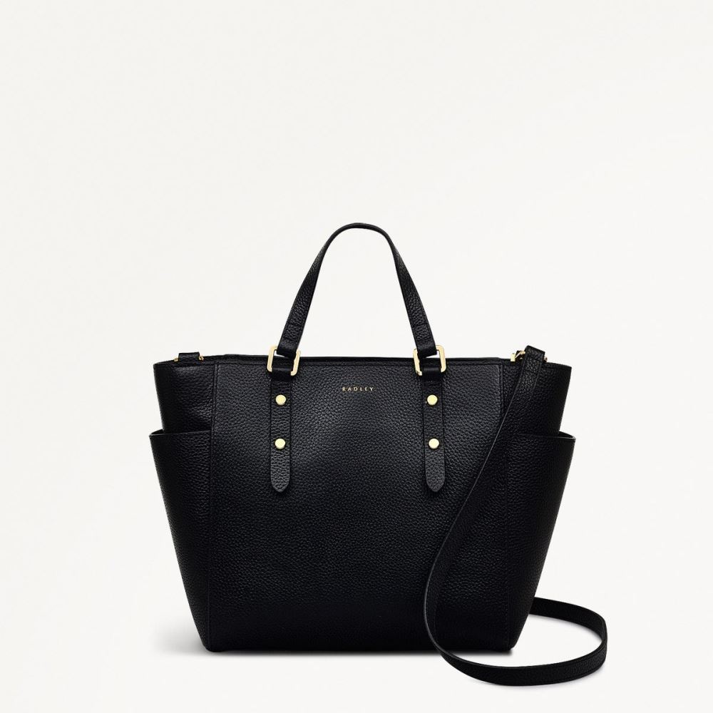 Latest Radley London Women's Silk Street - Medium Ziptop Multiway - Black
