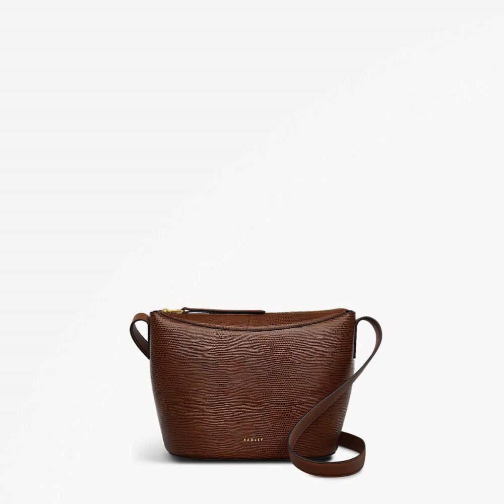 Latest Radley London Women's The Kensal - Small Ziptop Crossbody - Saddle