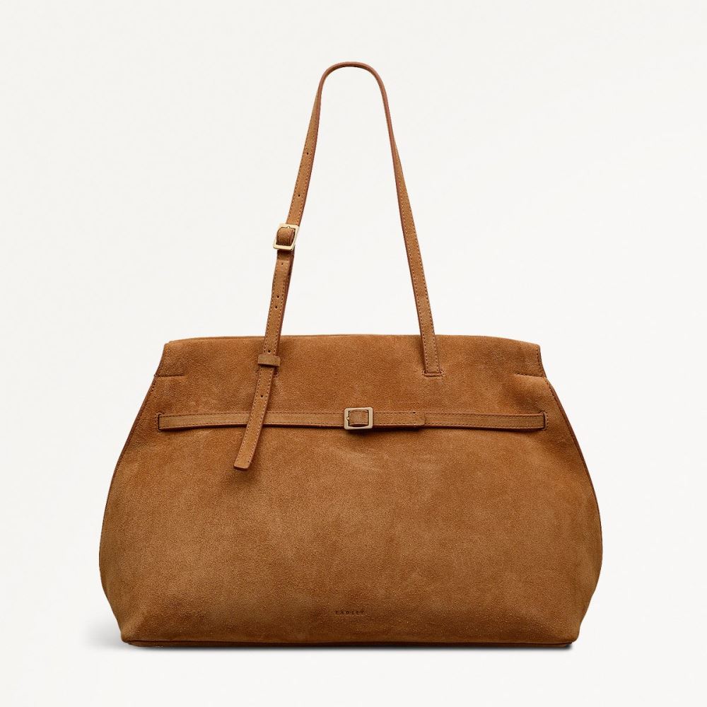 Latest Radley London Women's The Christina - Large Ziptop Shoulder - Toffee