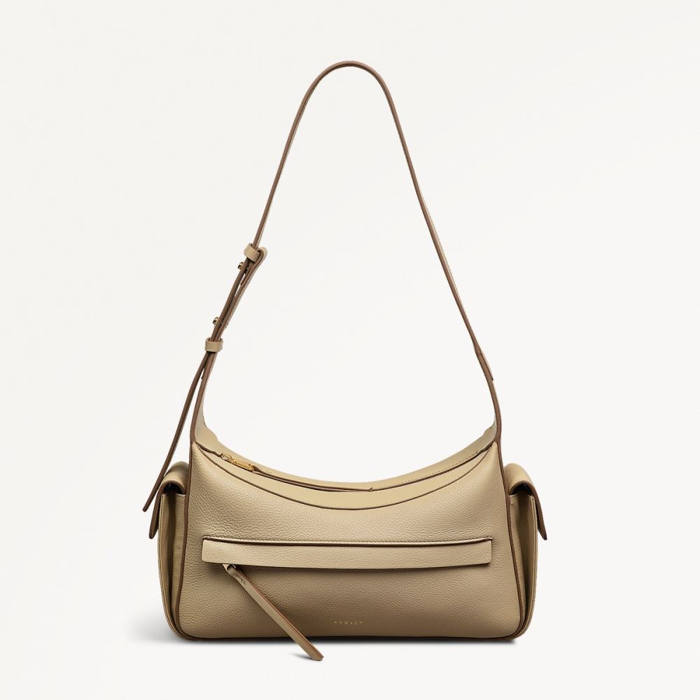 Latest Radley London Women's The Fitzrovia - Small Ziptop Shoulder - Stone