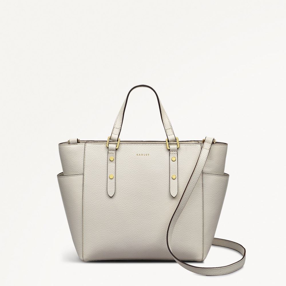 Latest Radley London Women's Silk Street - Medium Ziptop Multiway - Chalk