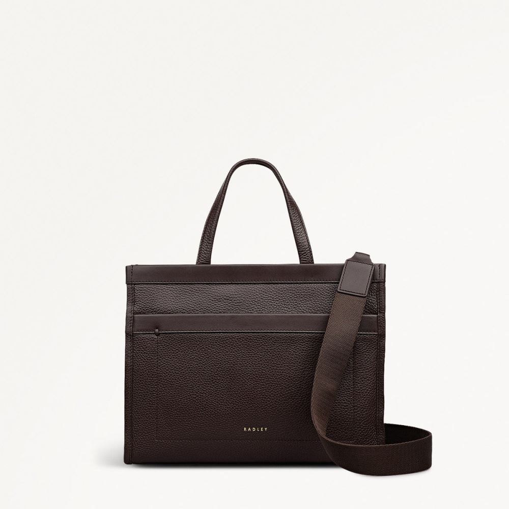 Latest Radley London Women's Alba Place - Small Ziptop Grab - Dark Oak