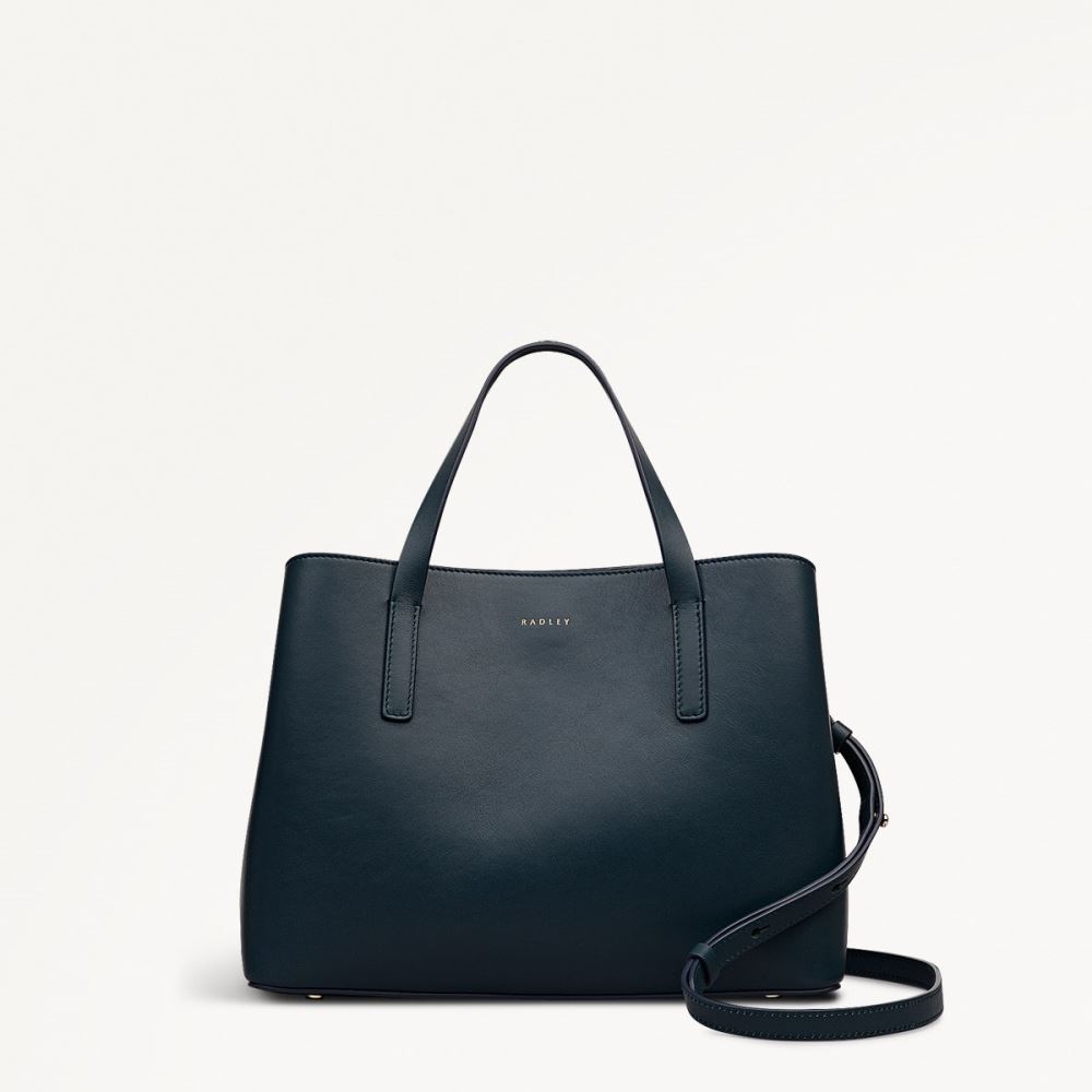 Latest Radley London Women's Dukes Place - Medium Ziptop Grab - Teal
