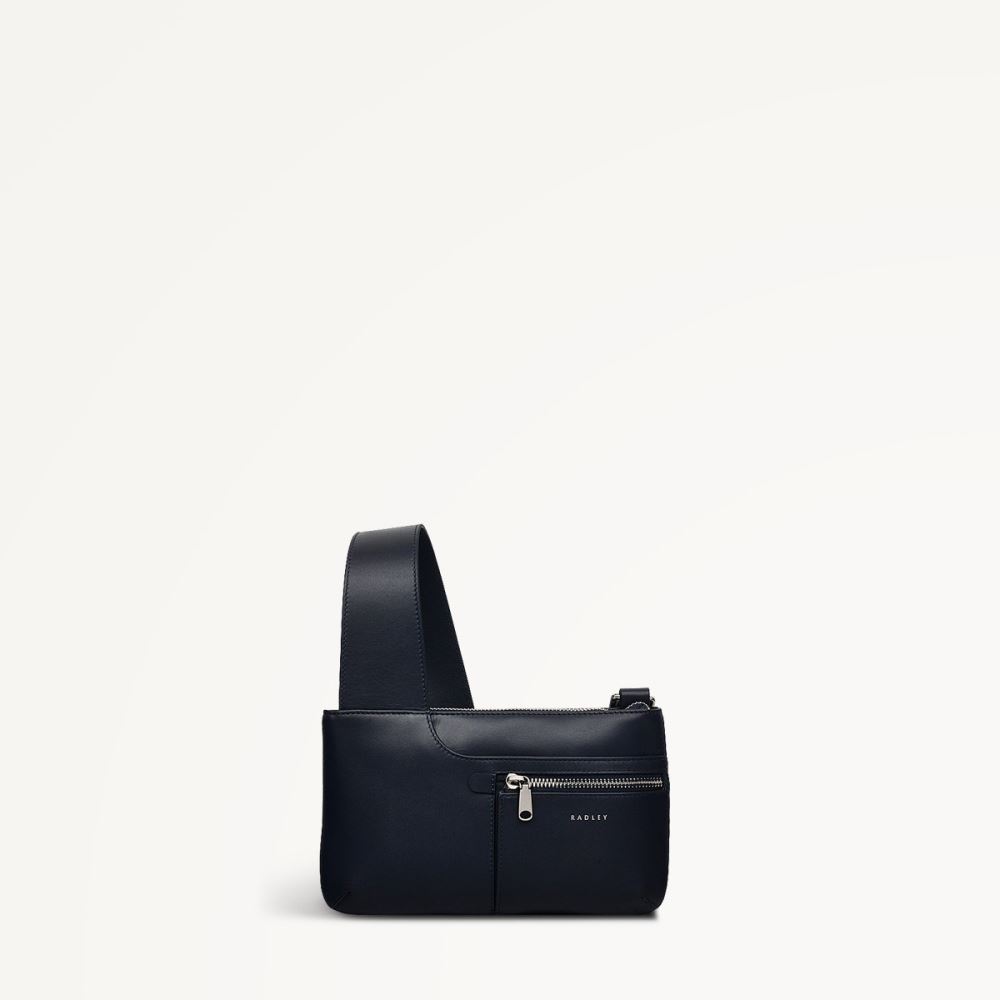 Latest Radley London Women's Pockets - Mini Ziptop Crossbody - Ink