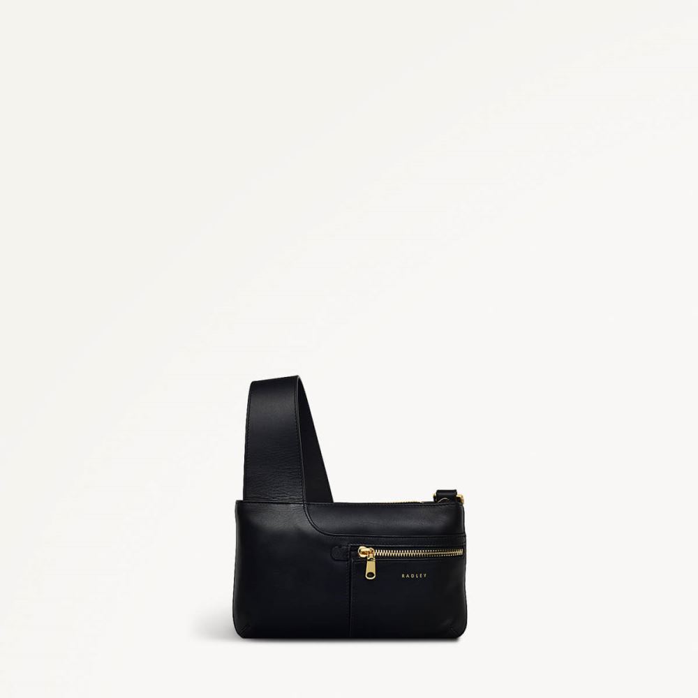 Latest Radley London Women's Pockets - Mini Ziptop Crossbody - Black