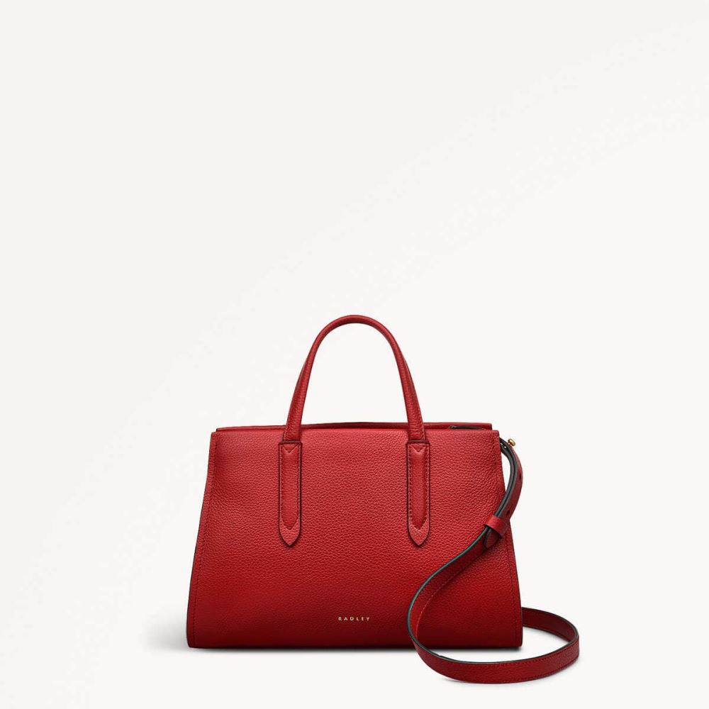 Latest Radley London Women's Arlington Court - Small Zip Around Grab - Poinsettia