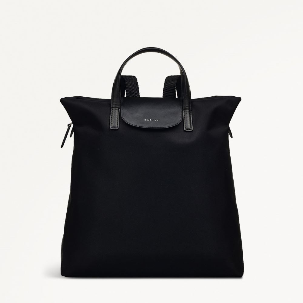 Latest Radley London Women's Pocket Essentials - Medium Ziptop Backpack - Black