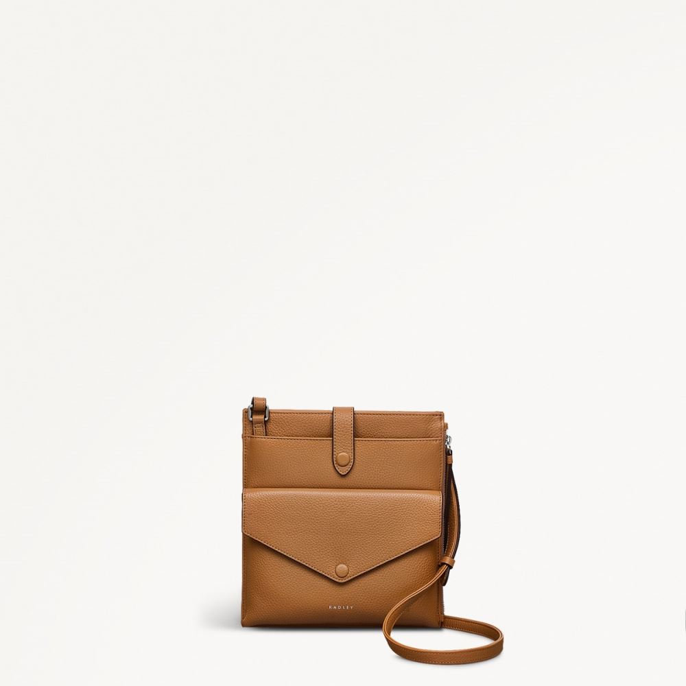 Latest Radley London Women's Wilton Way - Small Ziptop Crossbody - Dark Butter