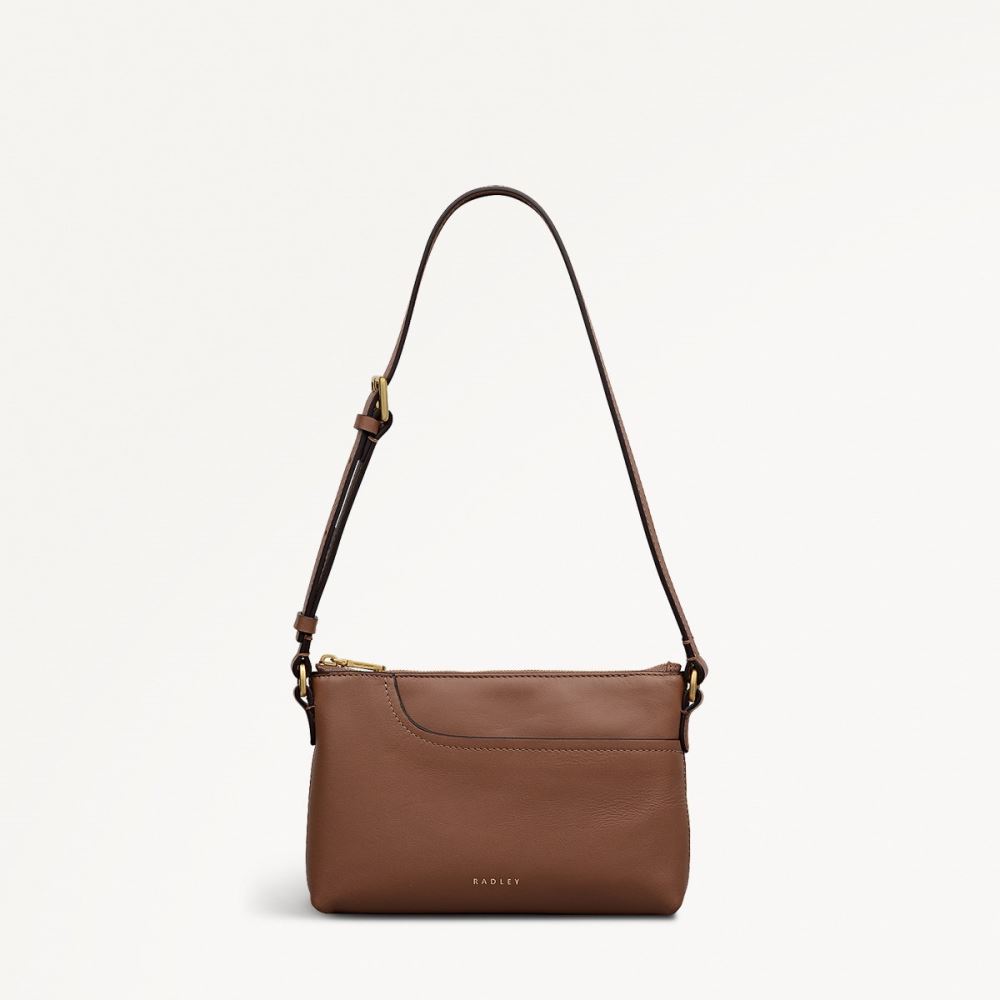 Latest Radley London Women's Pockets - Mini Ziptop Ew Shoulder - Saddle