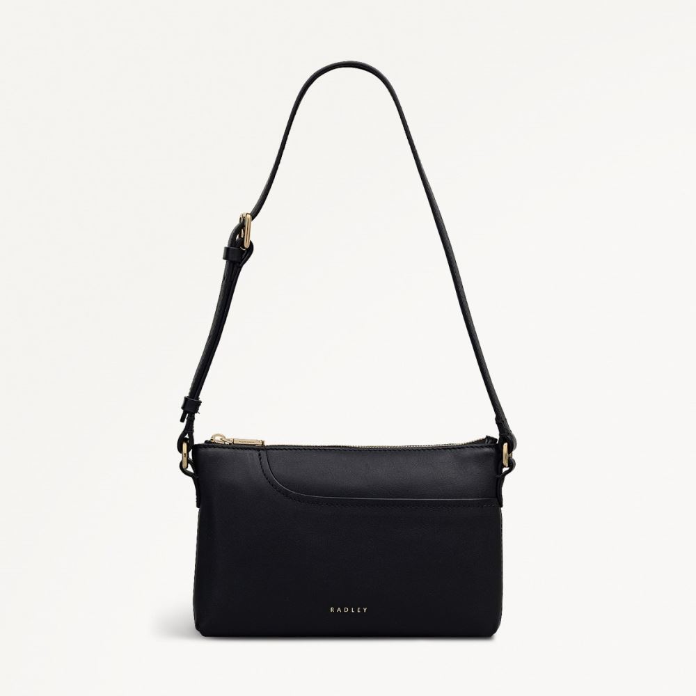 Latest Radley London Women's Pockets - Mini Ziptop EW Shoulder - Black