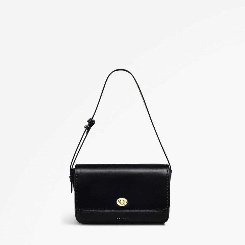 Latest Radley London Women's Magpie Lane - Small Flapover Shoulder - Black