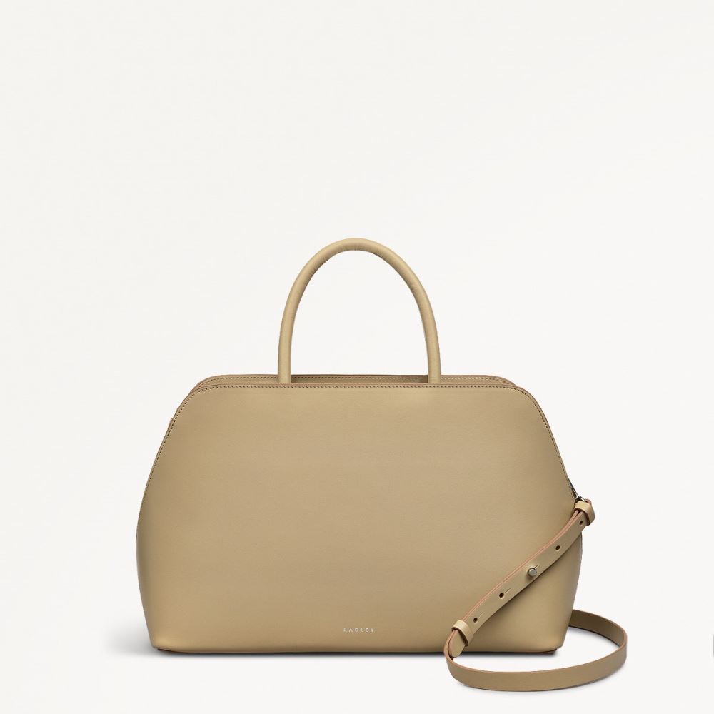 Latest Radley London Women's Liverpool Street - Medium Ziptop Grab - Stone