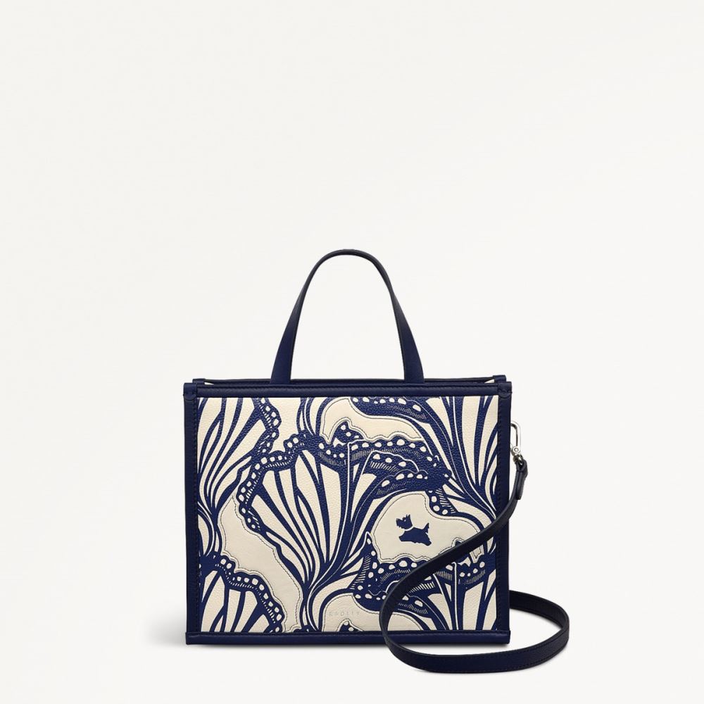 Latest Radley London Women's Under The Sea - Small Ziptop Grab - Chalk