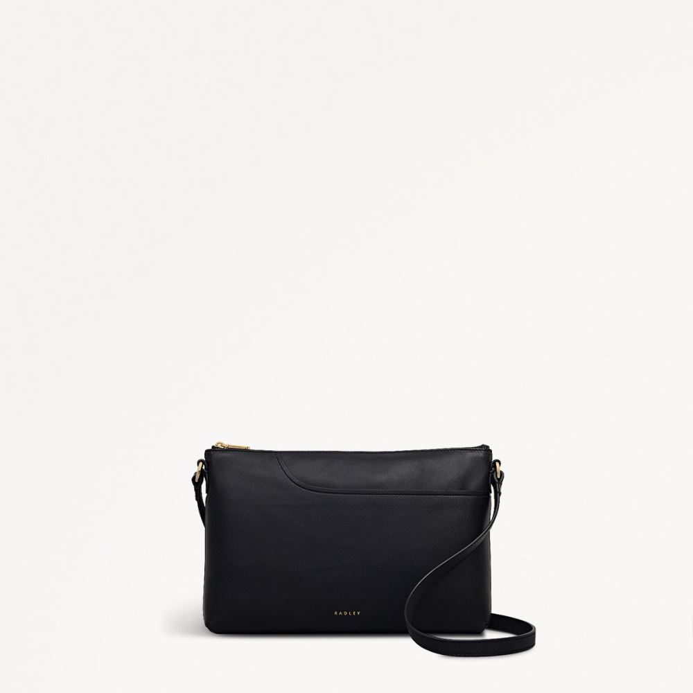 Latest Radley London Women's Pockets - Medium Ziptop EW Cross Body - Black
