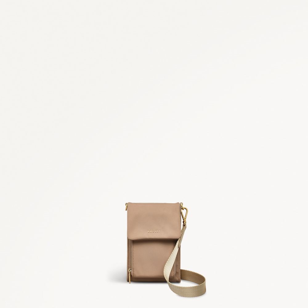 Latest Radley London Women's Guildford Grove - Medium Phone Cross Body - Stone