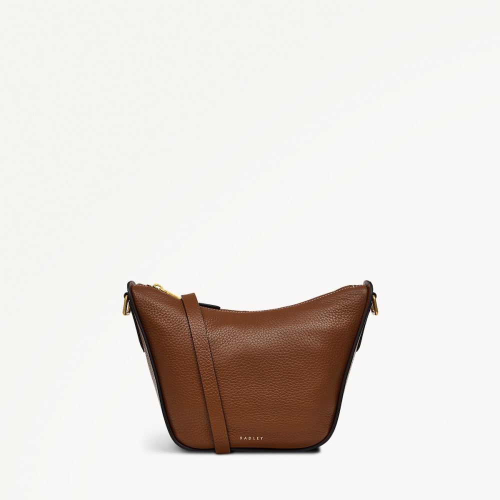 Latest Radley London Women's Oak Street - Small Ziptop Crossbody - Saddle