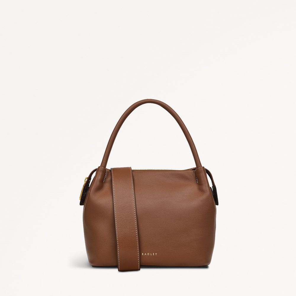 Latest Radley London Women's Ivydale Road - Small Ziptop Crossbody - Saddle