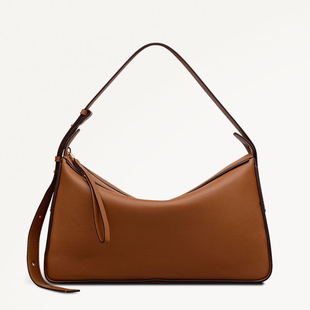 Latest Radley London Women's Westwell Lane - Large Ziptop Shoulder - Toffee