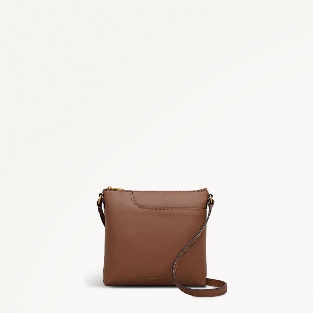 Latest Radley London Women's Pockets - Small Ziptop NS Cross Body - Saddle