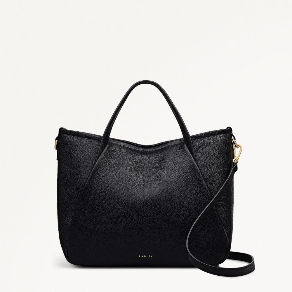 Latest Radley London Women's Eastney Street - Medium Ziptop Grab - Black