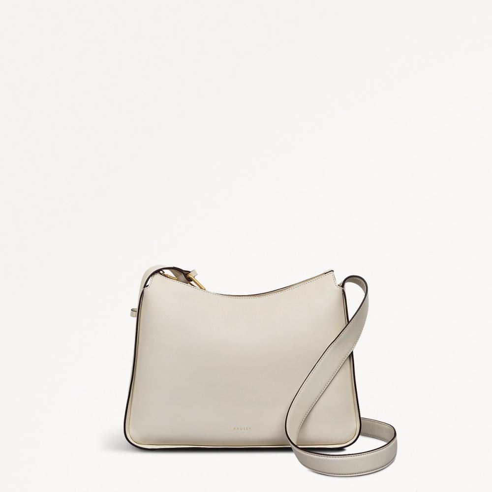 Latest Radley London Women's Westwell Lane - Medium Ziptop Cross Body - Chalk