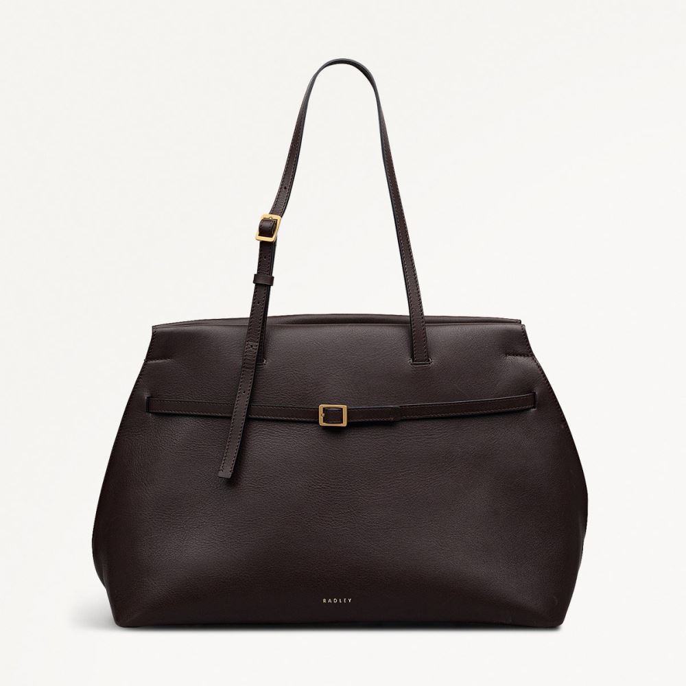 Latest Radley London Women's The Christina - Large Ziptop Shoulder - Dark Oak