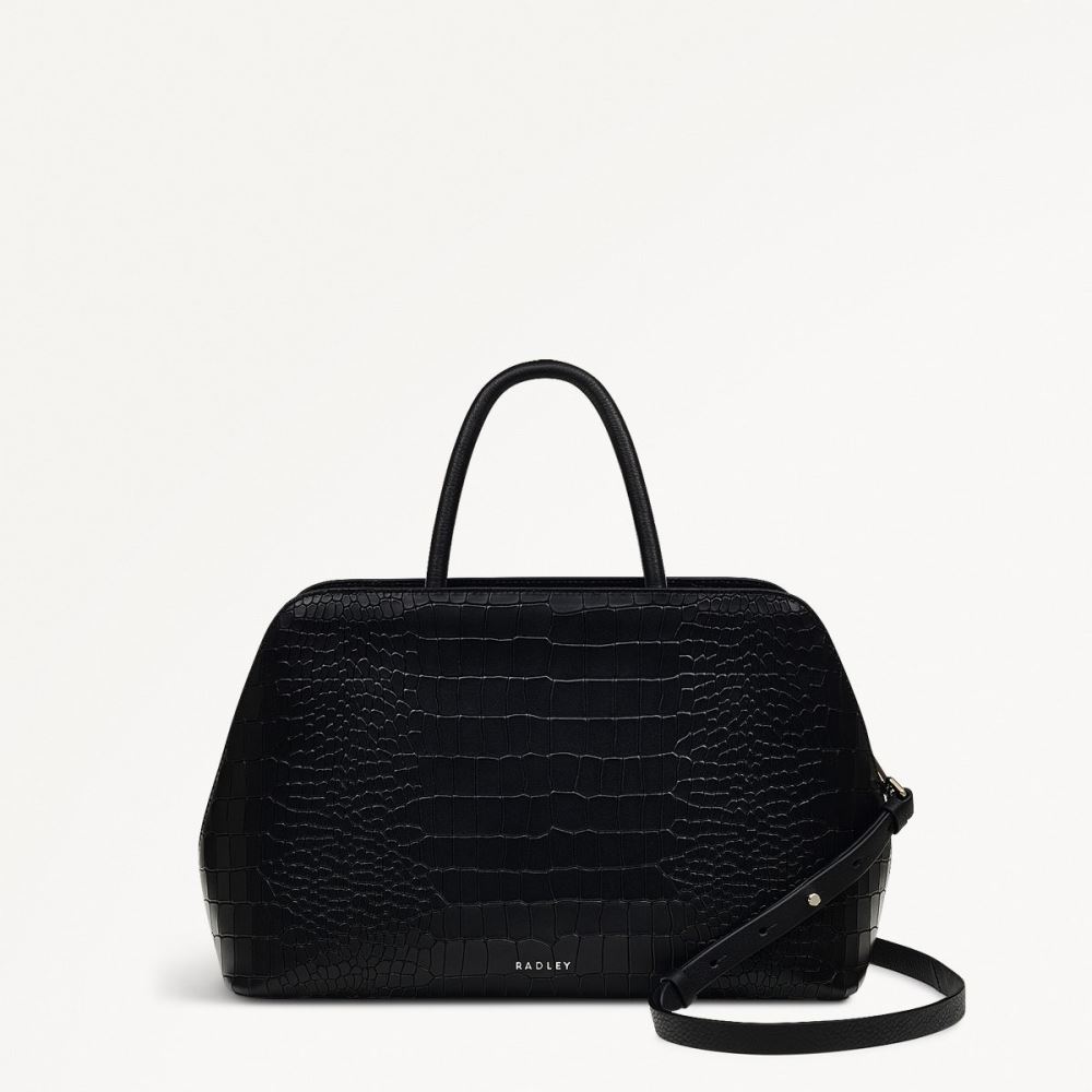 Latest Radley London Women's Liverpool Street - Medium Ziptop Grab - Black