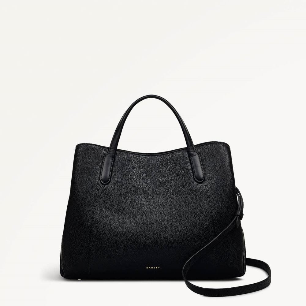 Latest Radley London Women's Provence Avenue - Medium Zip Around Grab - Black
