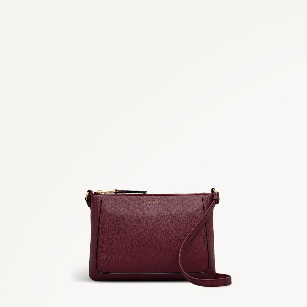 Latest Radley London Women's Kew Way - Small Ziptop Cross Body - Merlot