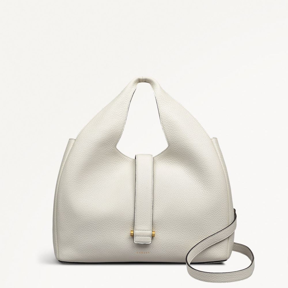 Latest Radley London Women's Sloane Street - Medium Ziptop Grab - Chalk