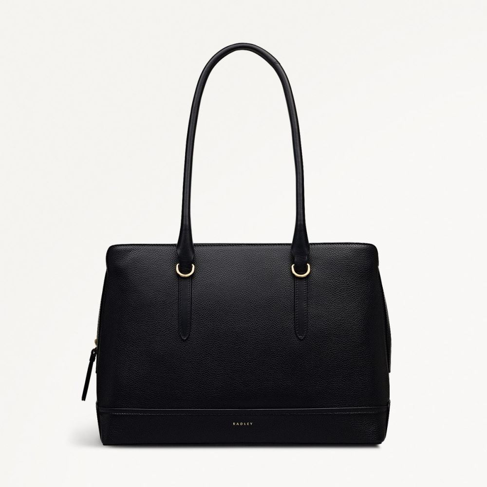 Latest Radley London Women's Paddington Place - Medium Ziptop Shoulder - Black